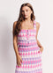 The Dottie Top - Pink & Purple Prism