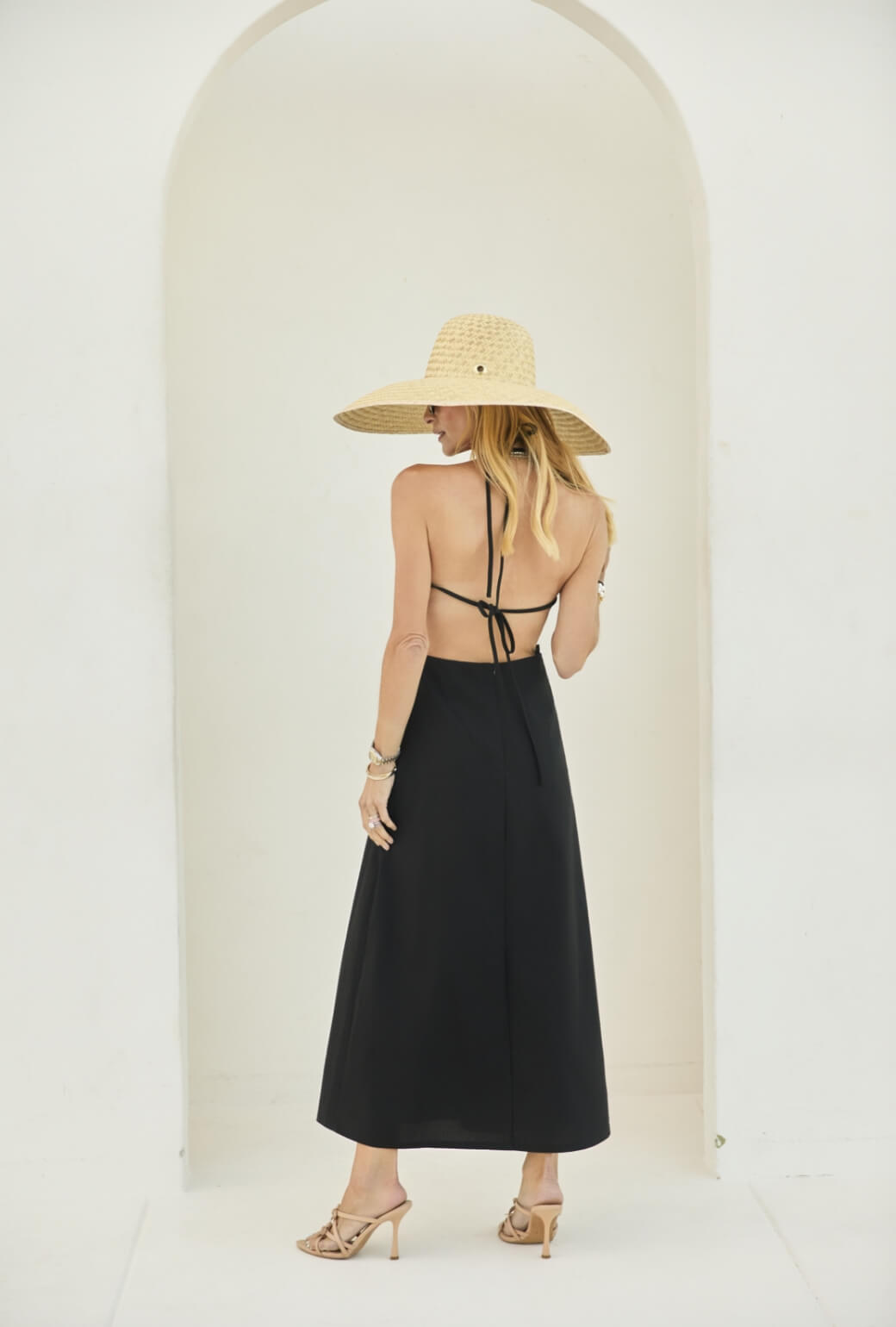 Apron Dress - Black