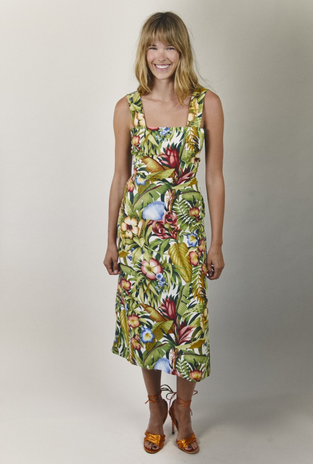 Ashbourne Dress - Tropic Botanicals