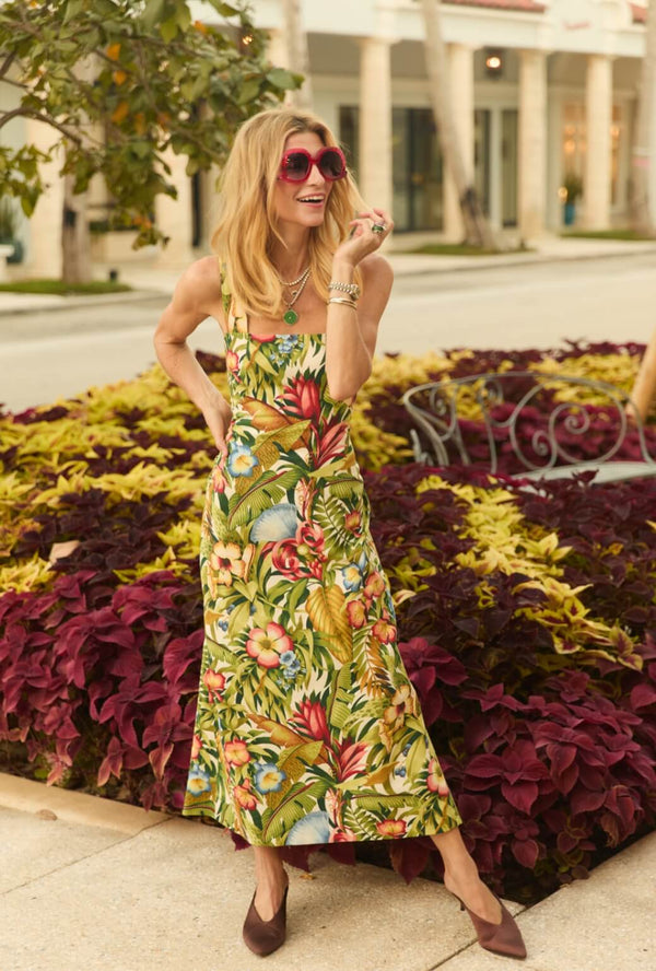 Ashbourne Dress - Tropic Botanicals