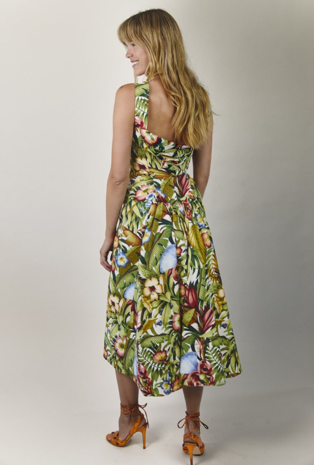Ashbourne Dress - Tropic Botanicals