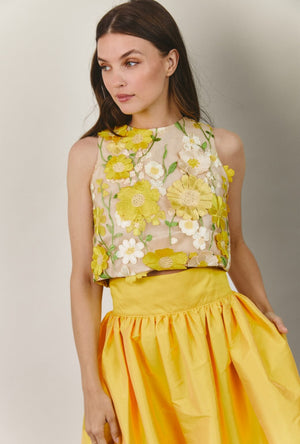 Audrey Top - Floral Lace