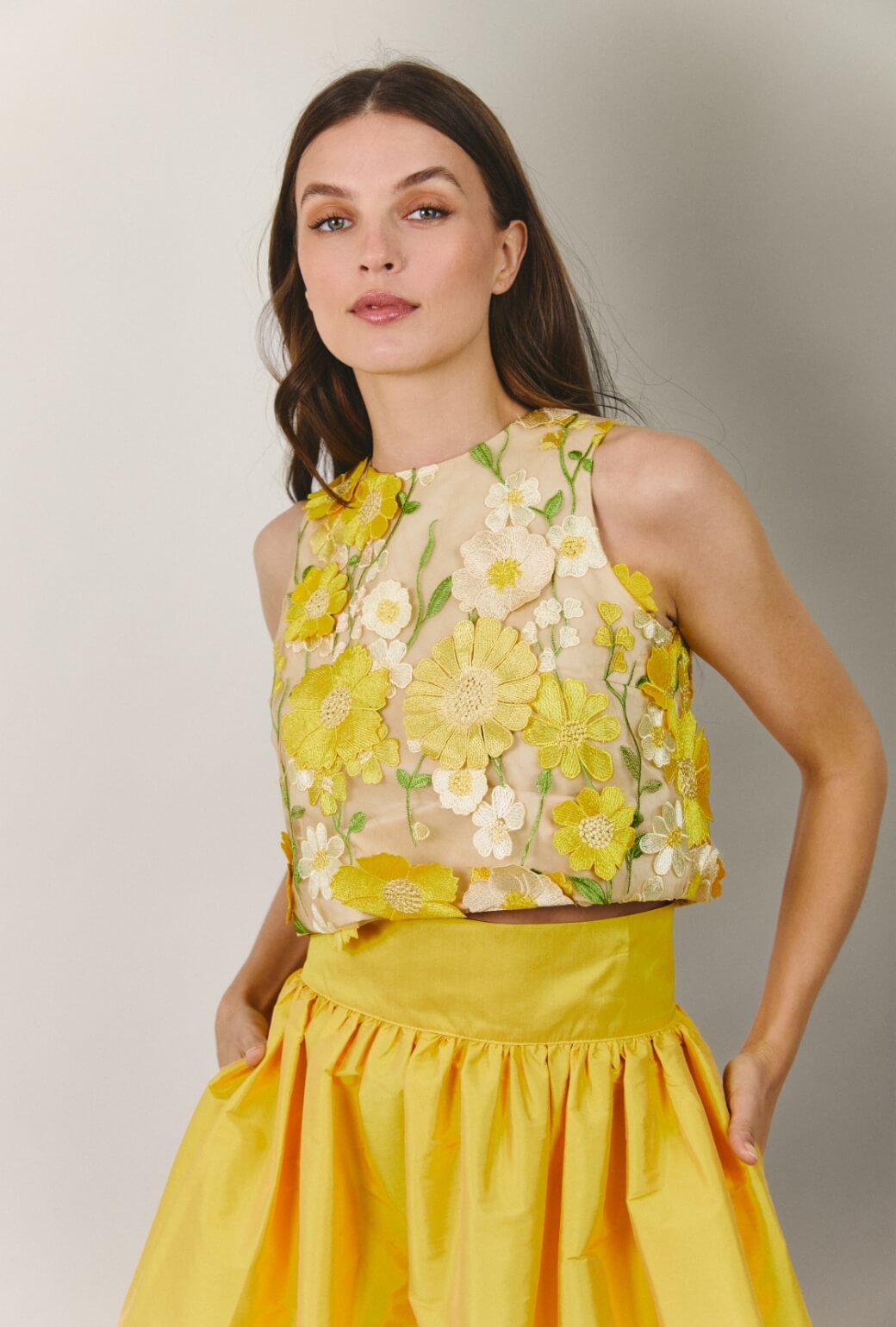 Audrey Top - Floral Lace