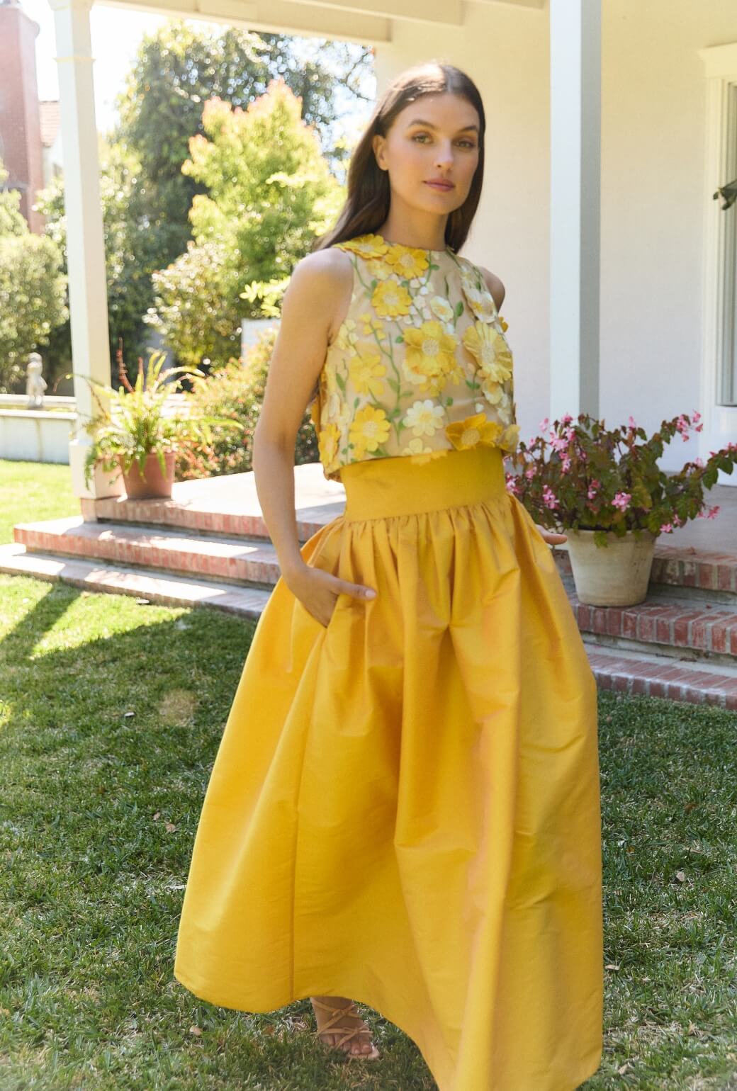 Audrey Top - Floral Lace