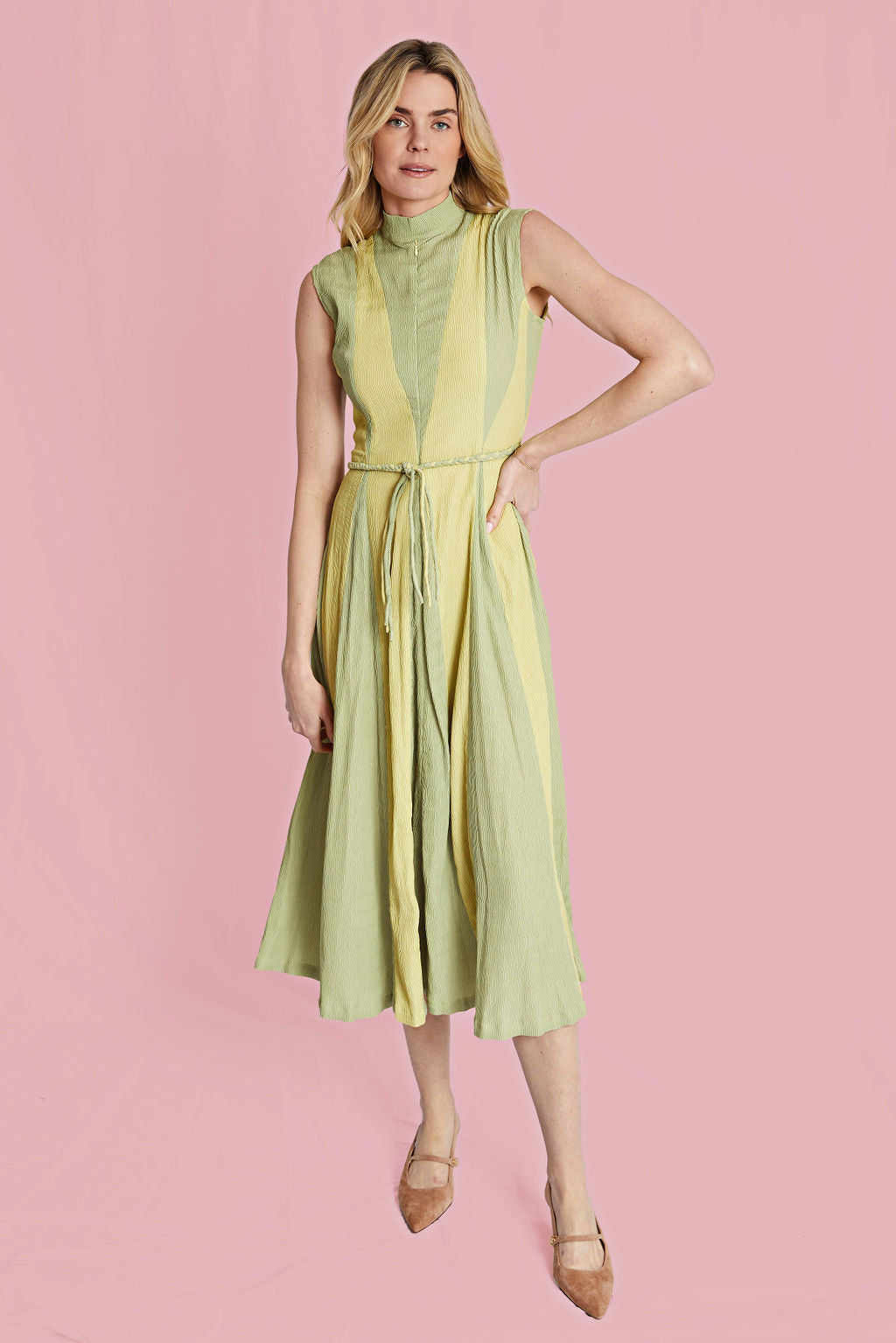 Jester Dress - Sage & Apple