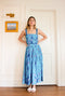 Buru x TCC Bella Bustier - Blue Tapestry