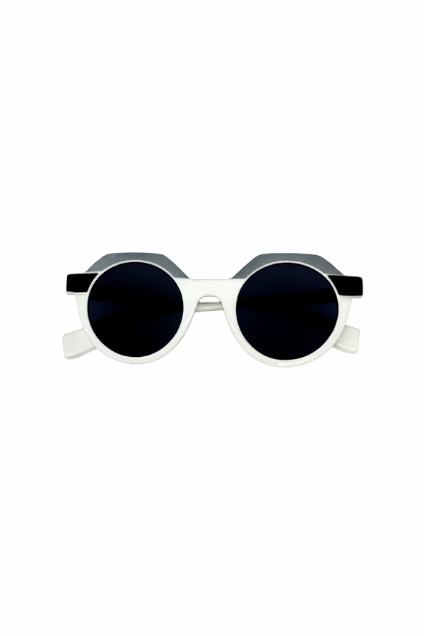 Bernie's Sunglasses - Grey & White