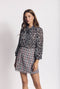 Buru x Val Big Bow Blouse - Black Dot