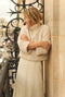 Buru x Anna Kloots Boxy Turtleneck - Ivory Fur