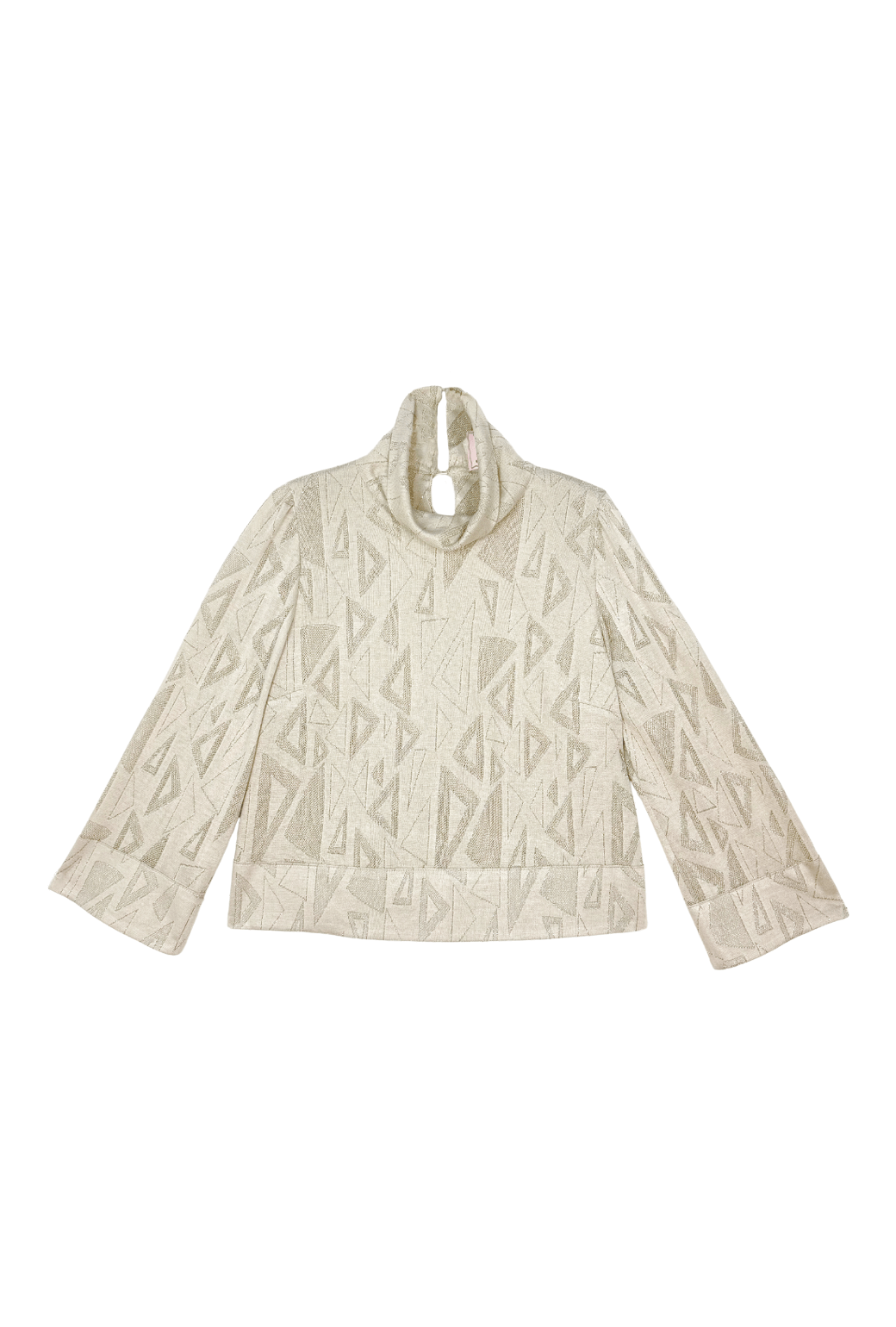 Boxy Turtleneck - Shimmer Knit