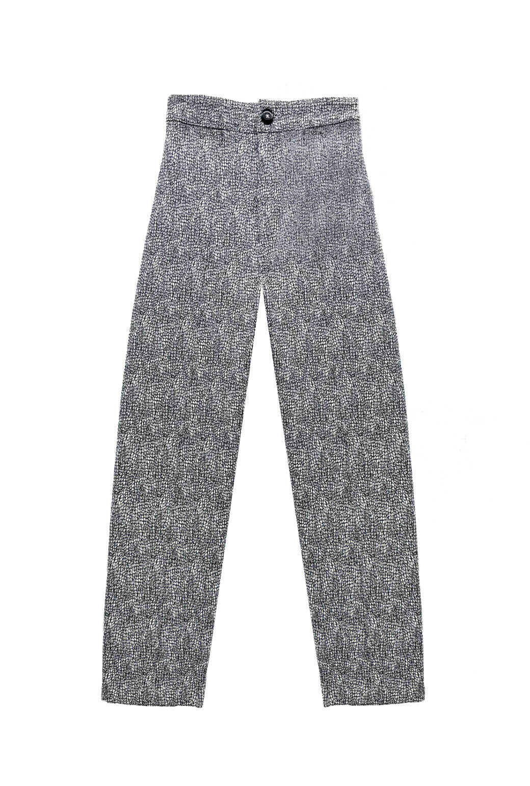 Cropped Cigar Pant - Silver Shimmer