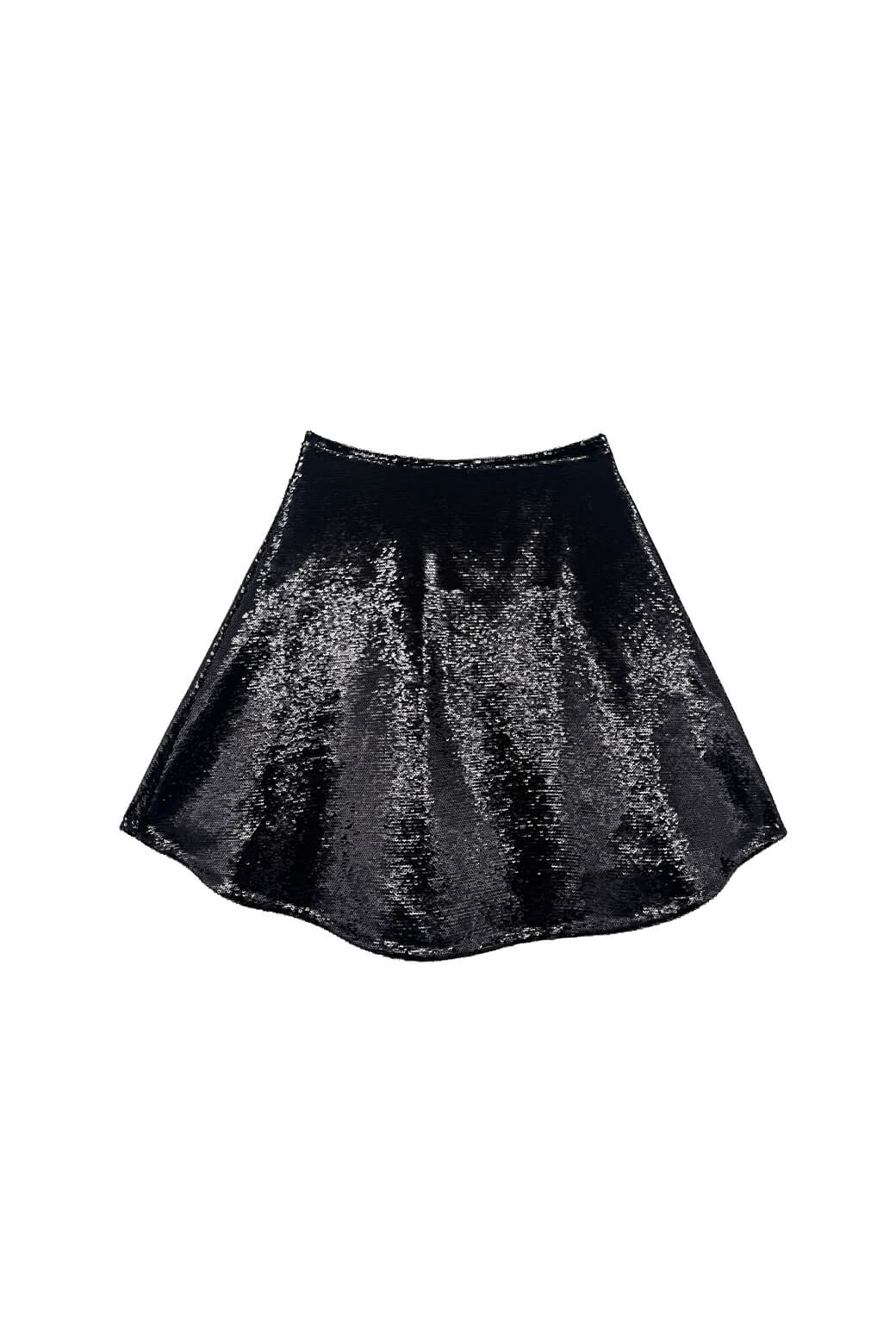 The Laura Mini - Black Liquid Sequin