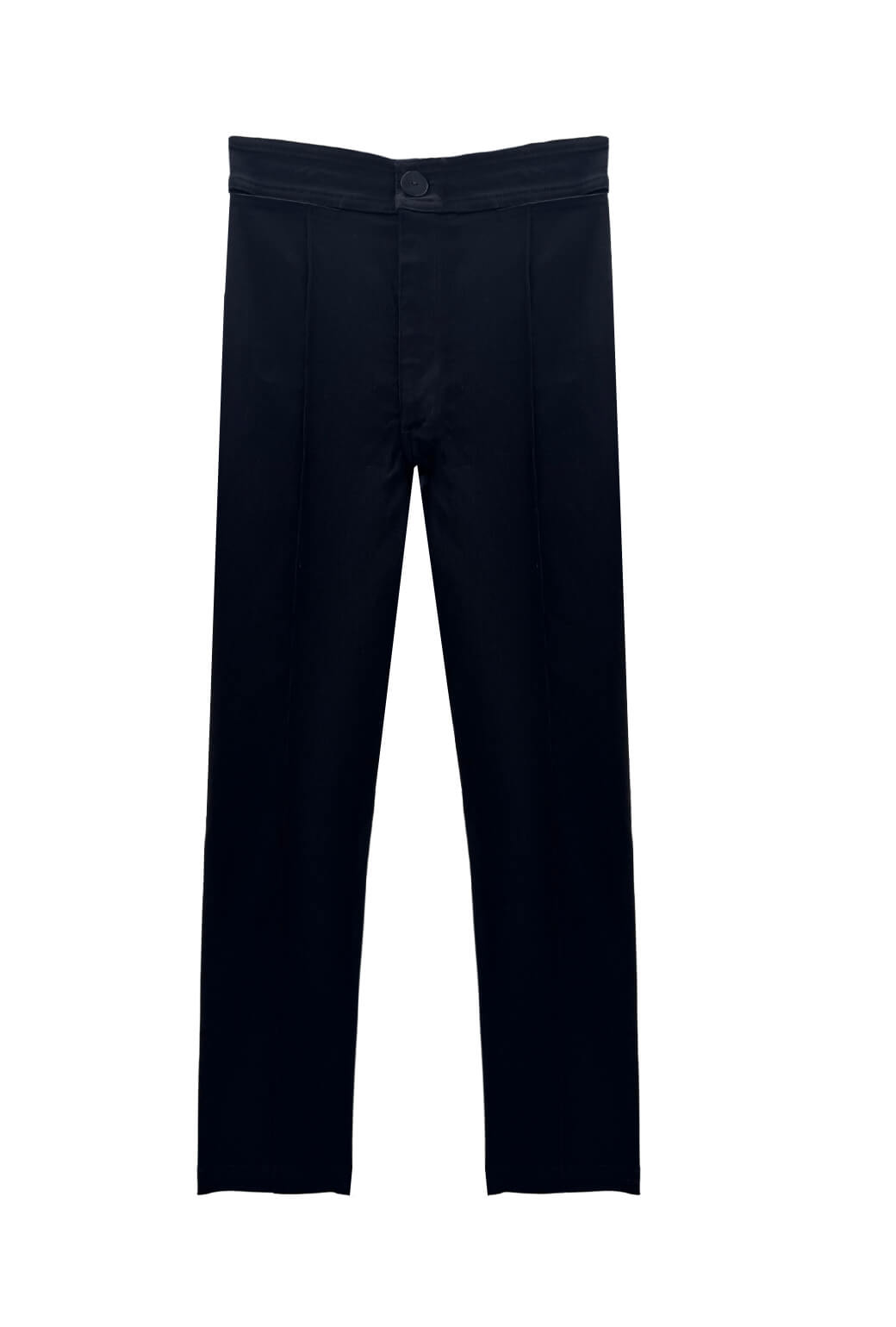 Cropped Cigar Pant - Black