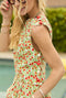 Button Box Top - Oranges