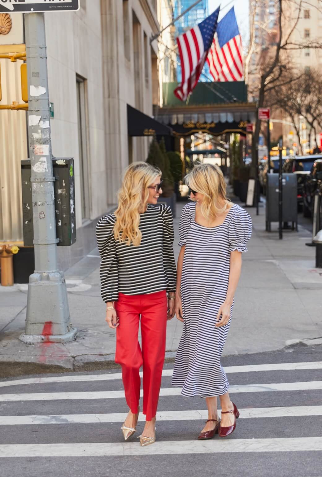 Buru x Kristin Kennedy - Charlie Pant - Red Poplin