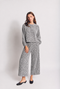 BURU x Val Everyday Pullover - Black Crosshatch