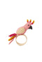 Cockatoo Rattan Napkin Rings - Pink