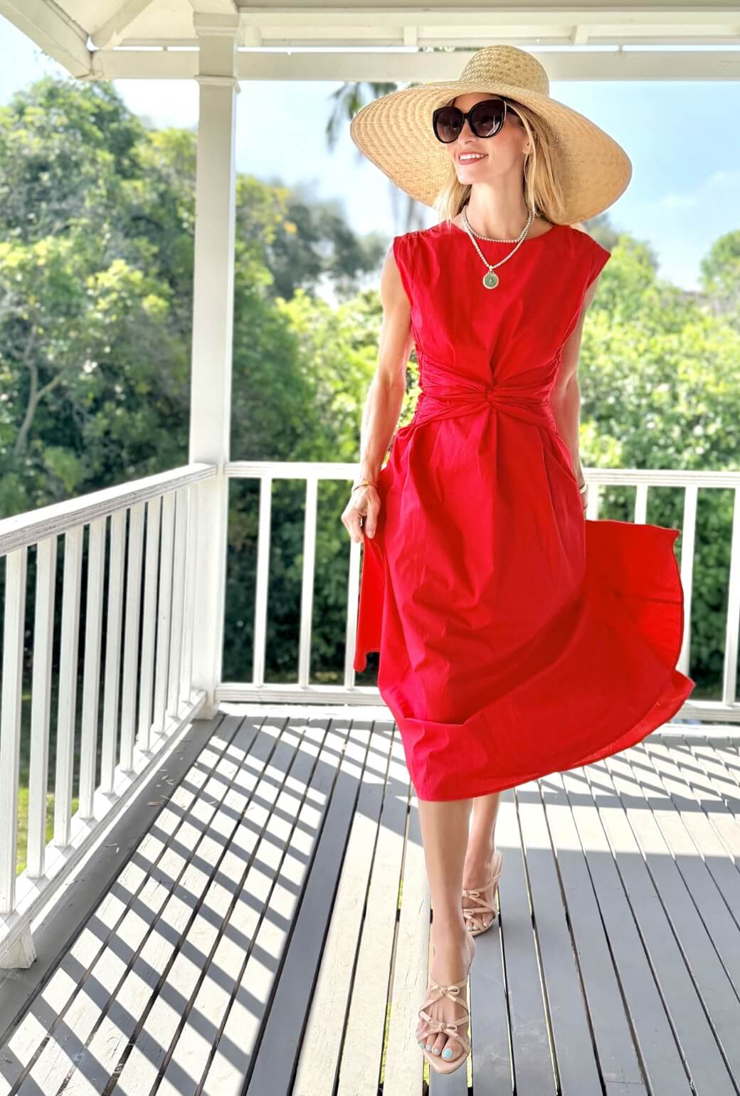 Corset Dress - Red