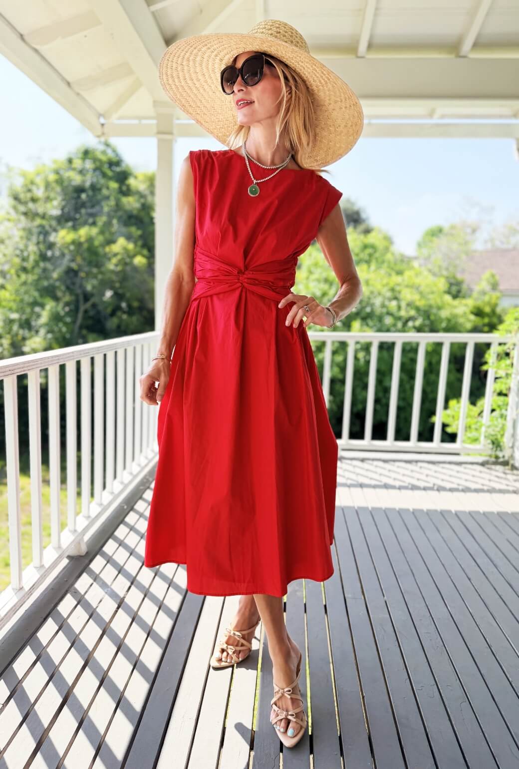 Corset Dress - Red