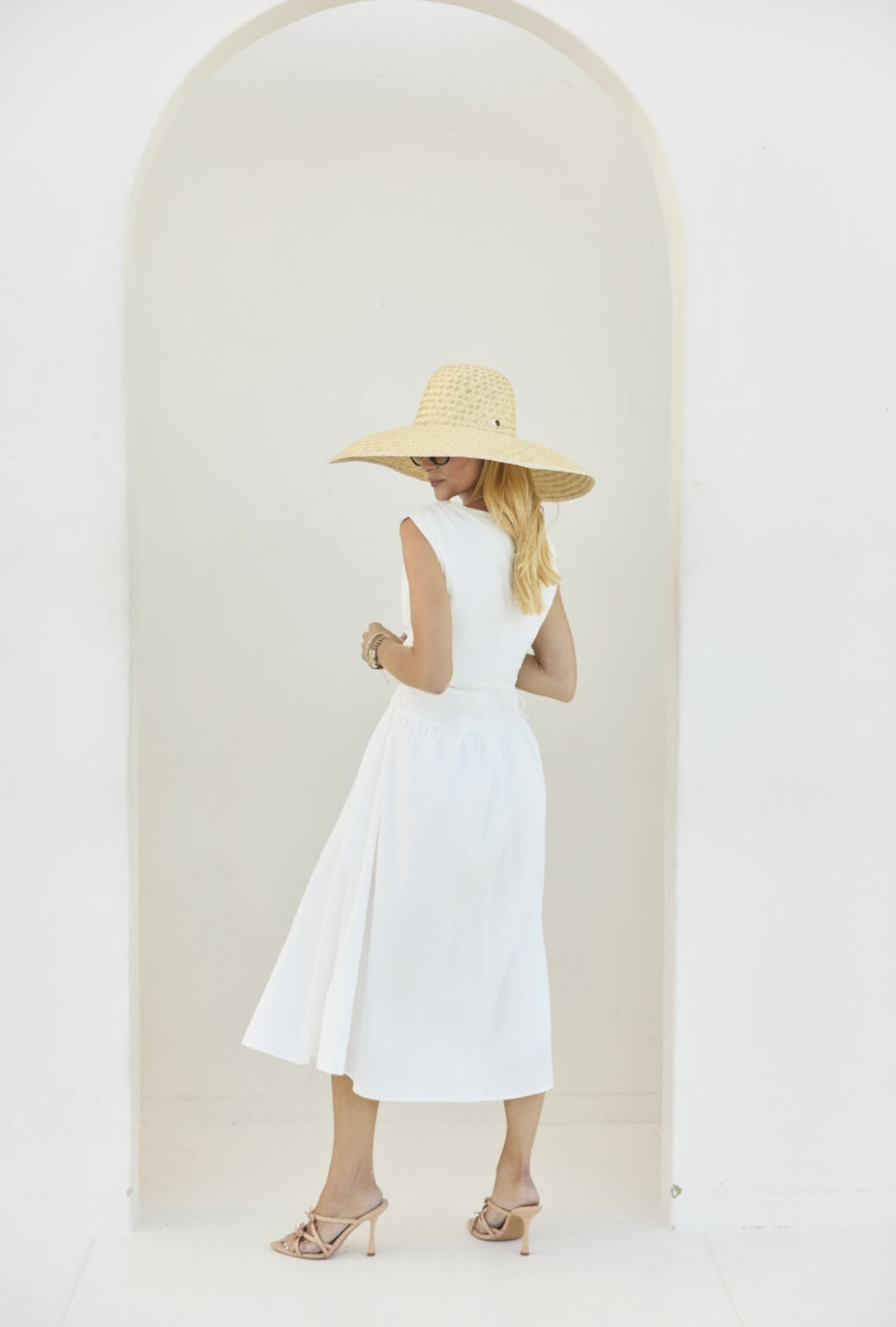 Corset Dress - White