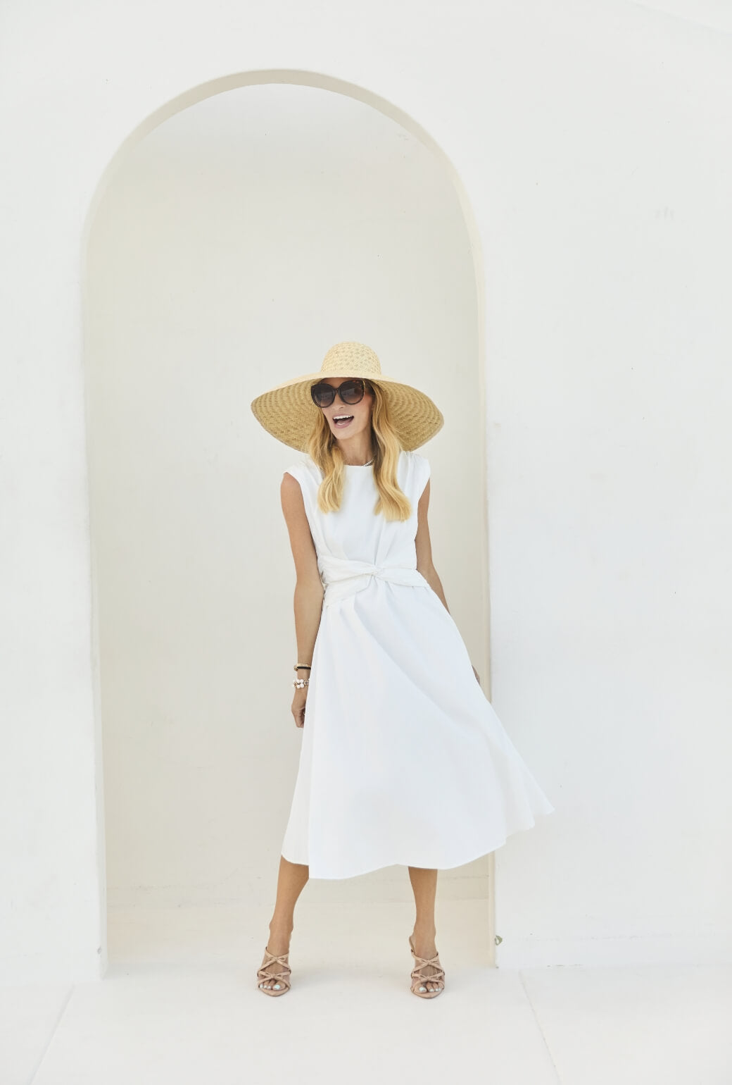 Corset Dress - White