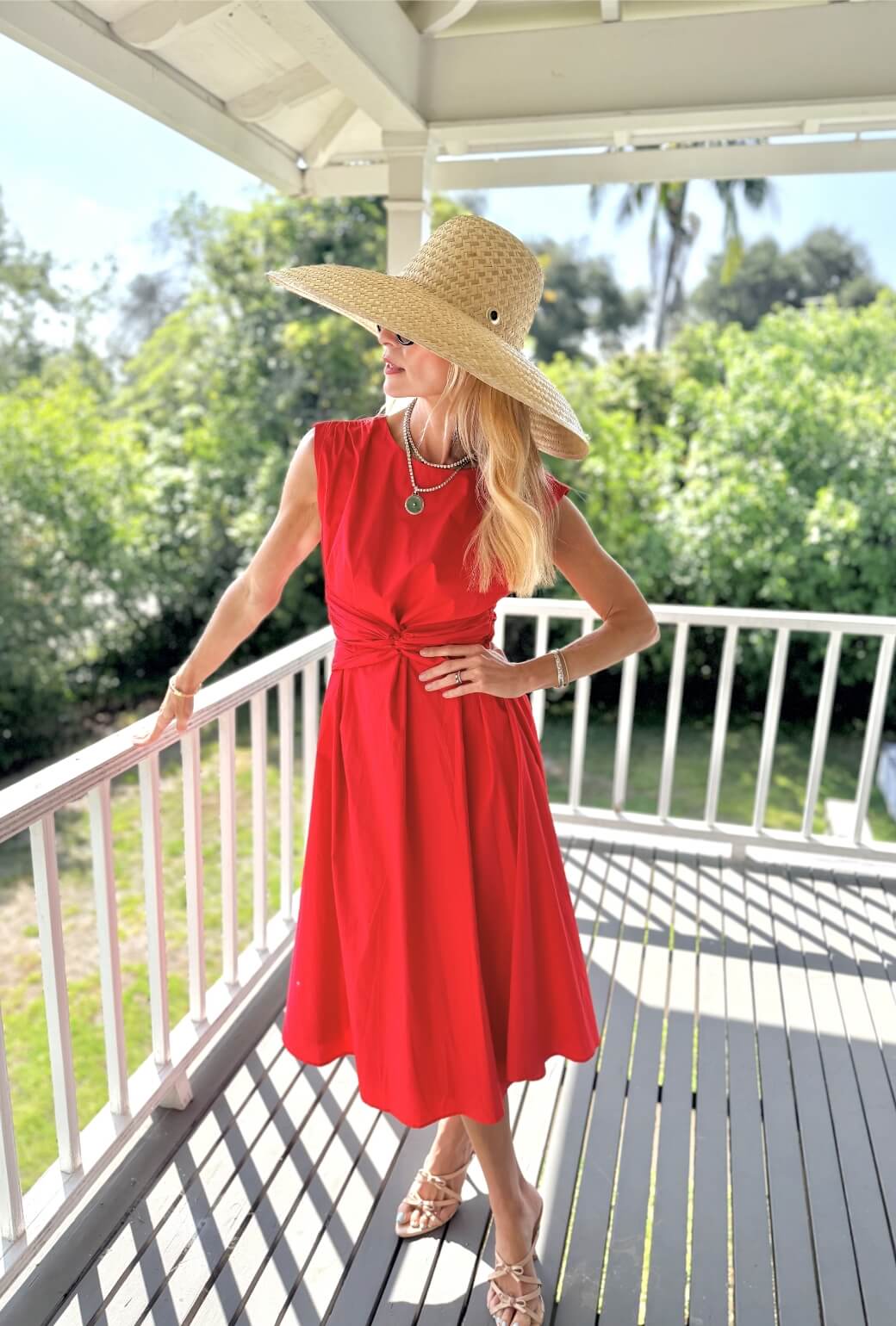 Corset Dress - Red
