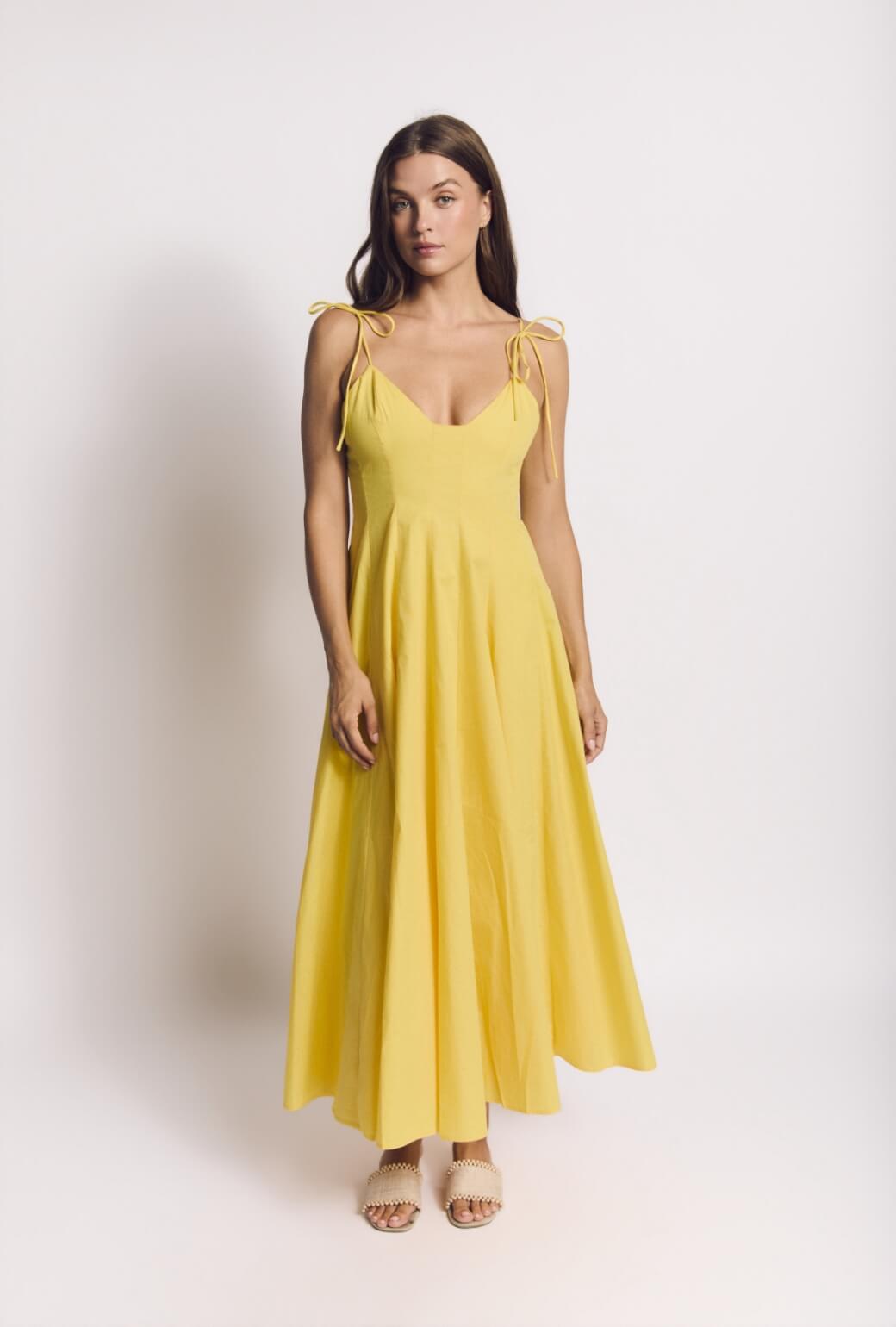Daisy Dress - Yellow