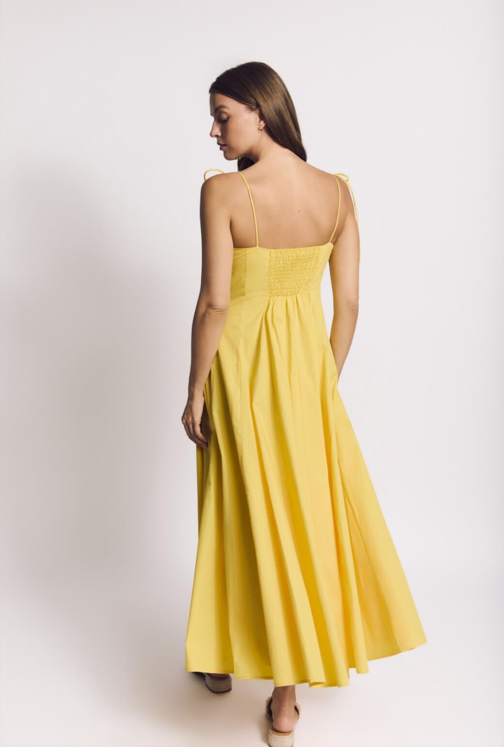 Daisy Dress - Yellow