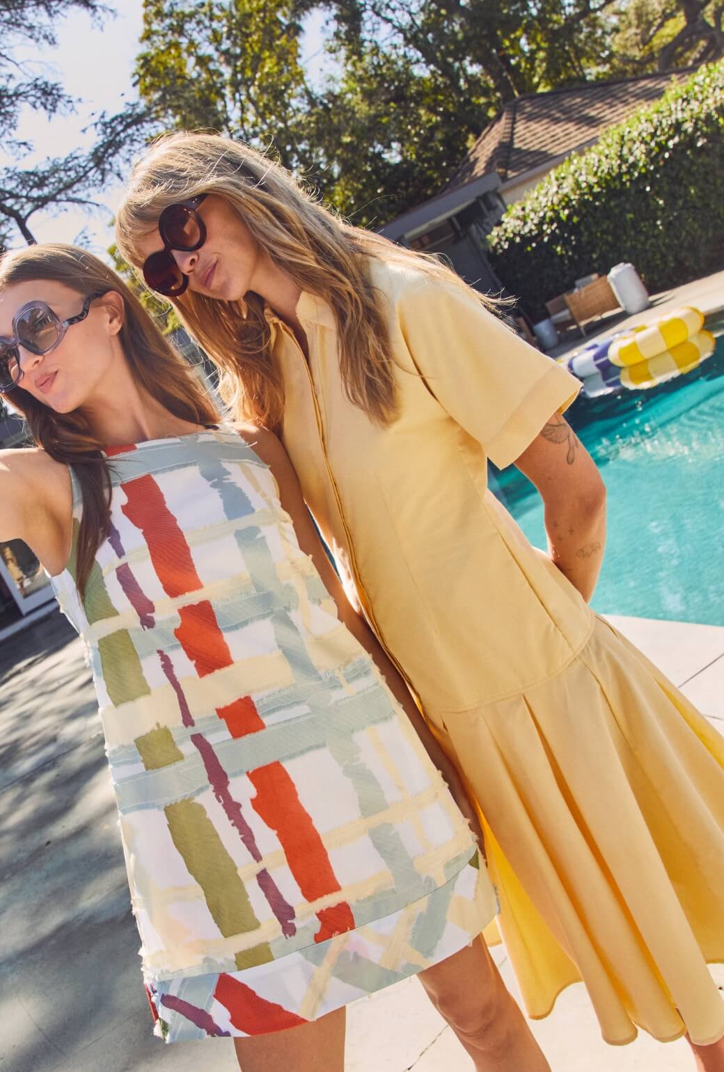 Drop Waist Day Gown - Butter Yellow