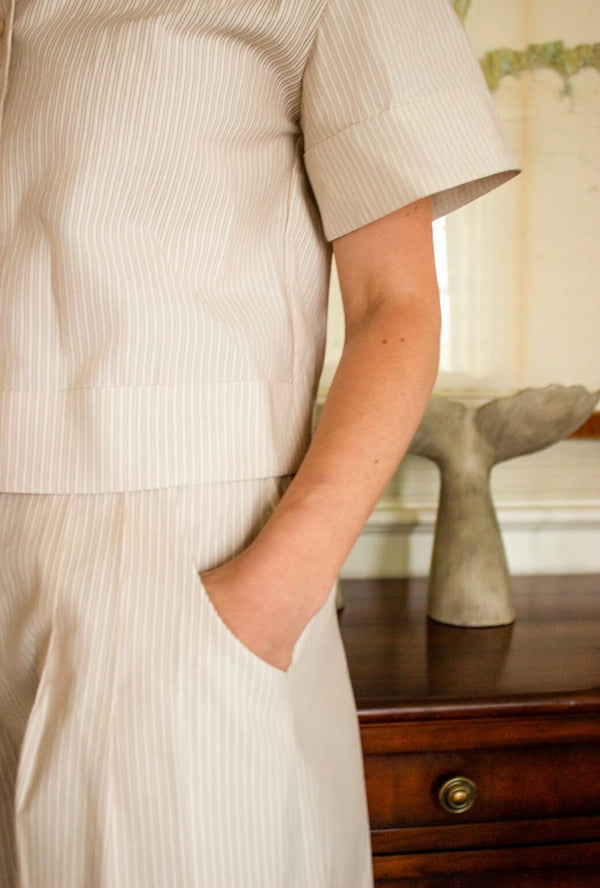 Buru x TCC Edgartown Short - Brown Stripe
