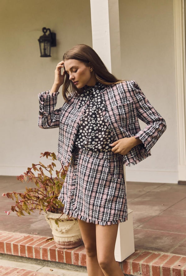 Buru x Val Everyday Blazer - Bonheur Tweed
