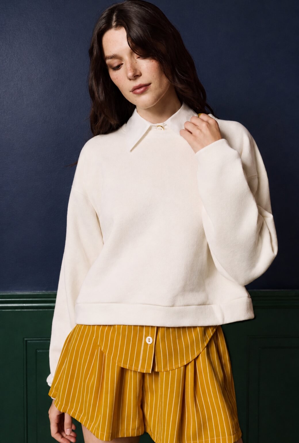 Everyday Shorts - Marigold Stripe
