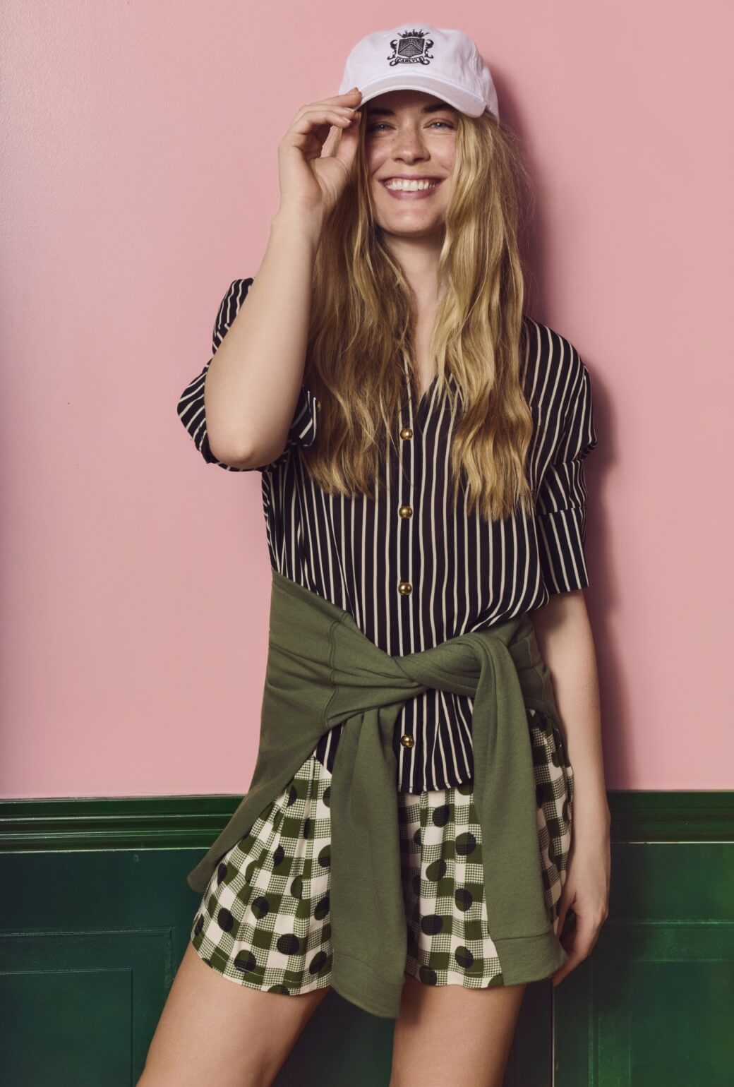 Everyday Shorts - Olive Dot