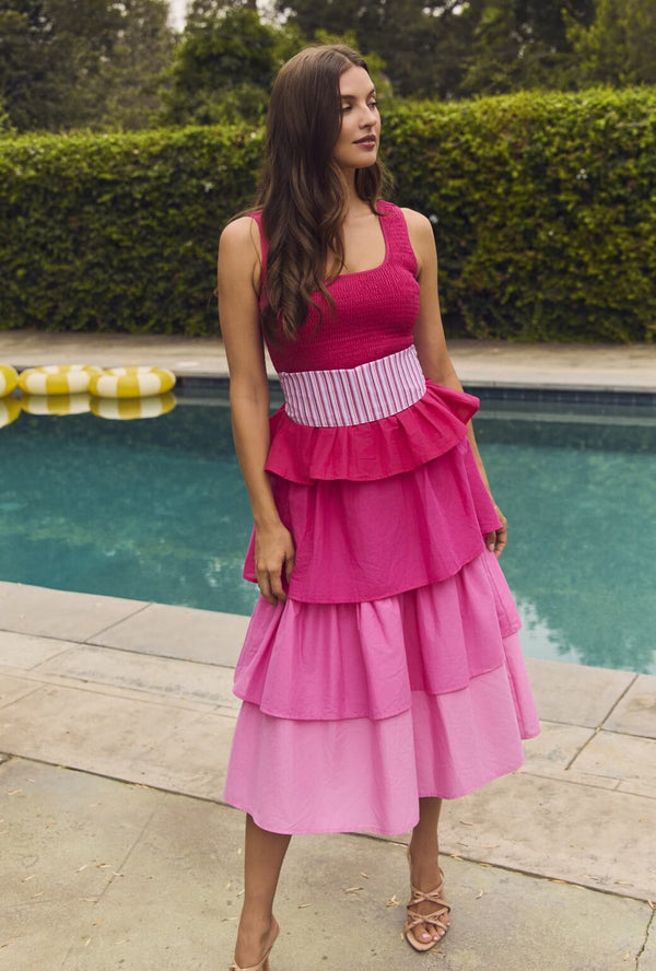 Flamingo Dress - Pink