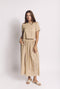 Marilyn Skirt MIDI - Harbor Stone Key