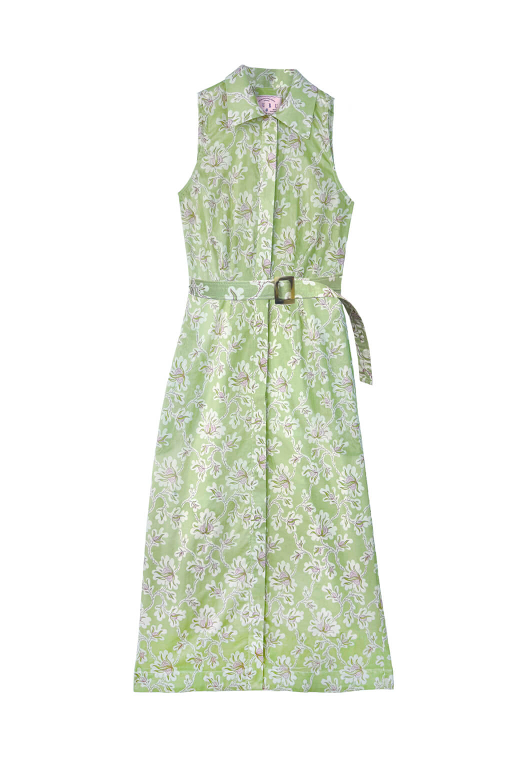 Maxine Shirtdress - Green Floral