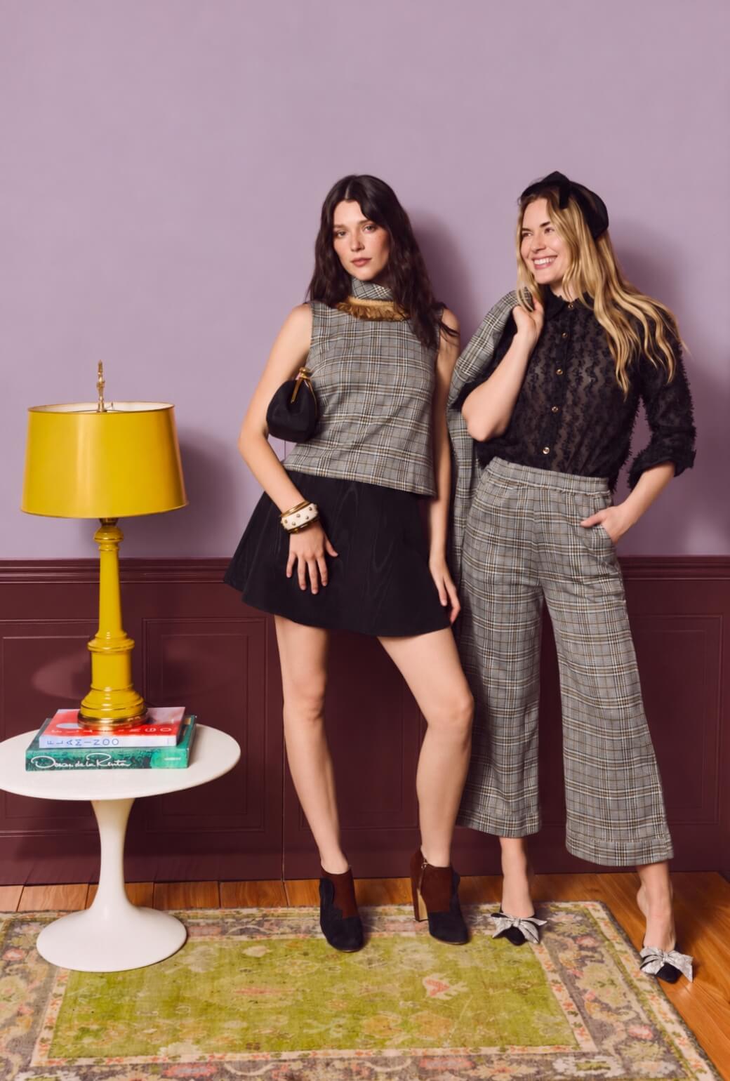 Mel Button Down Shirt - Black Fringe