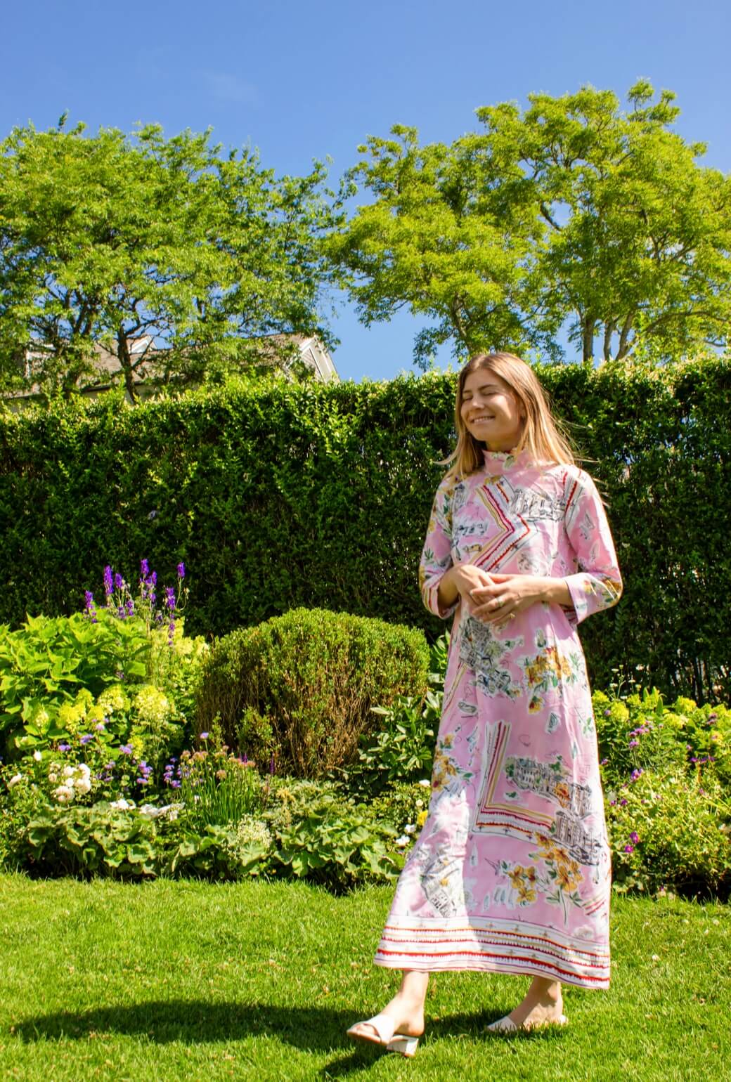 Buru x TCC Mod Kaftan - Pink Wanderlust