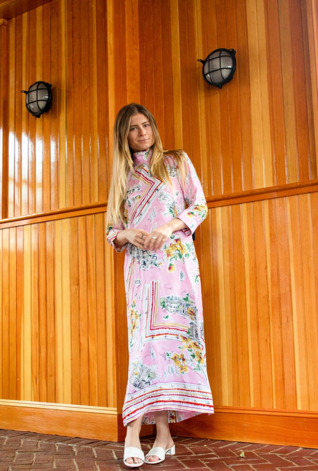 Buru x TCC Mod Kaftan - Pink Wanderlust