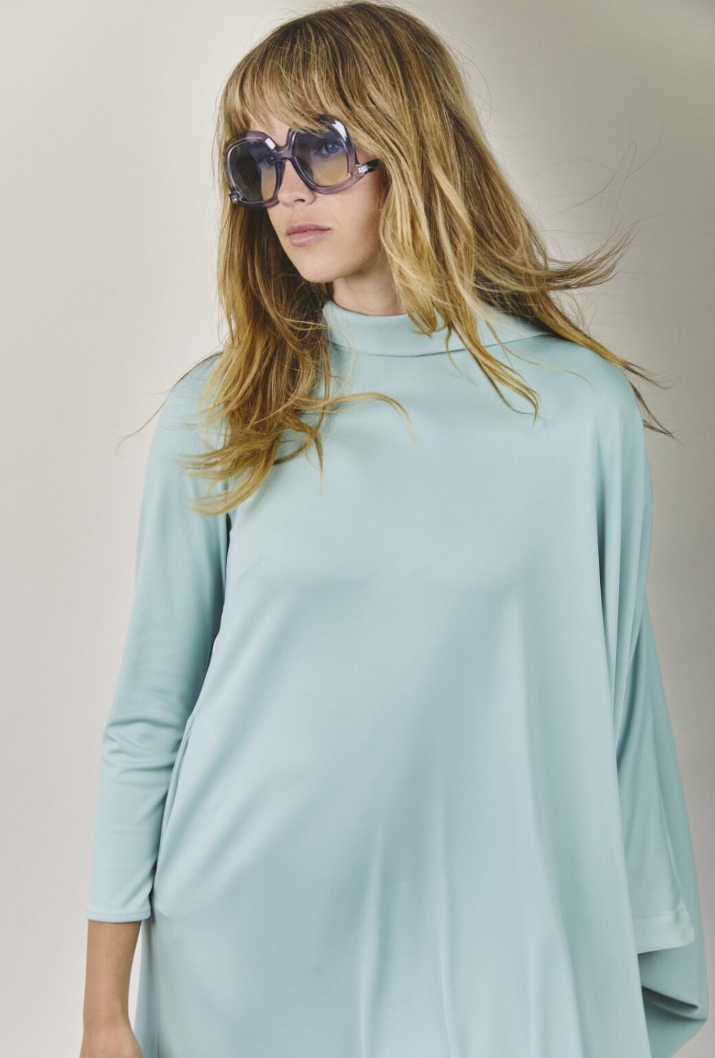 Palm Canyon Kaftan - Aqua