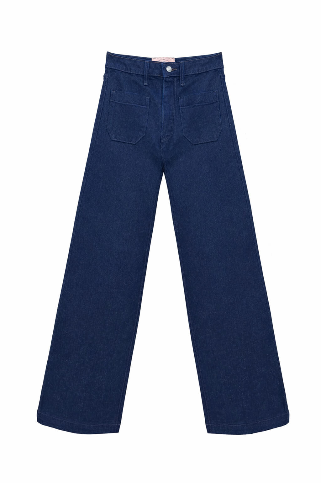Patch Pocket Jeans - Navy