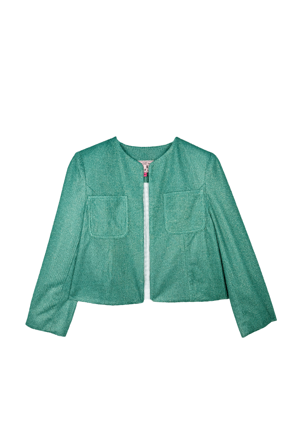 Poolside Blazer - Aqua Sparkle Knit