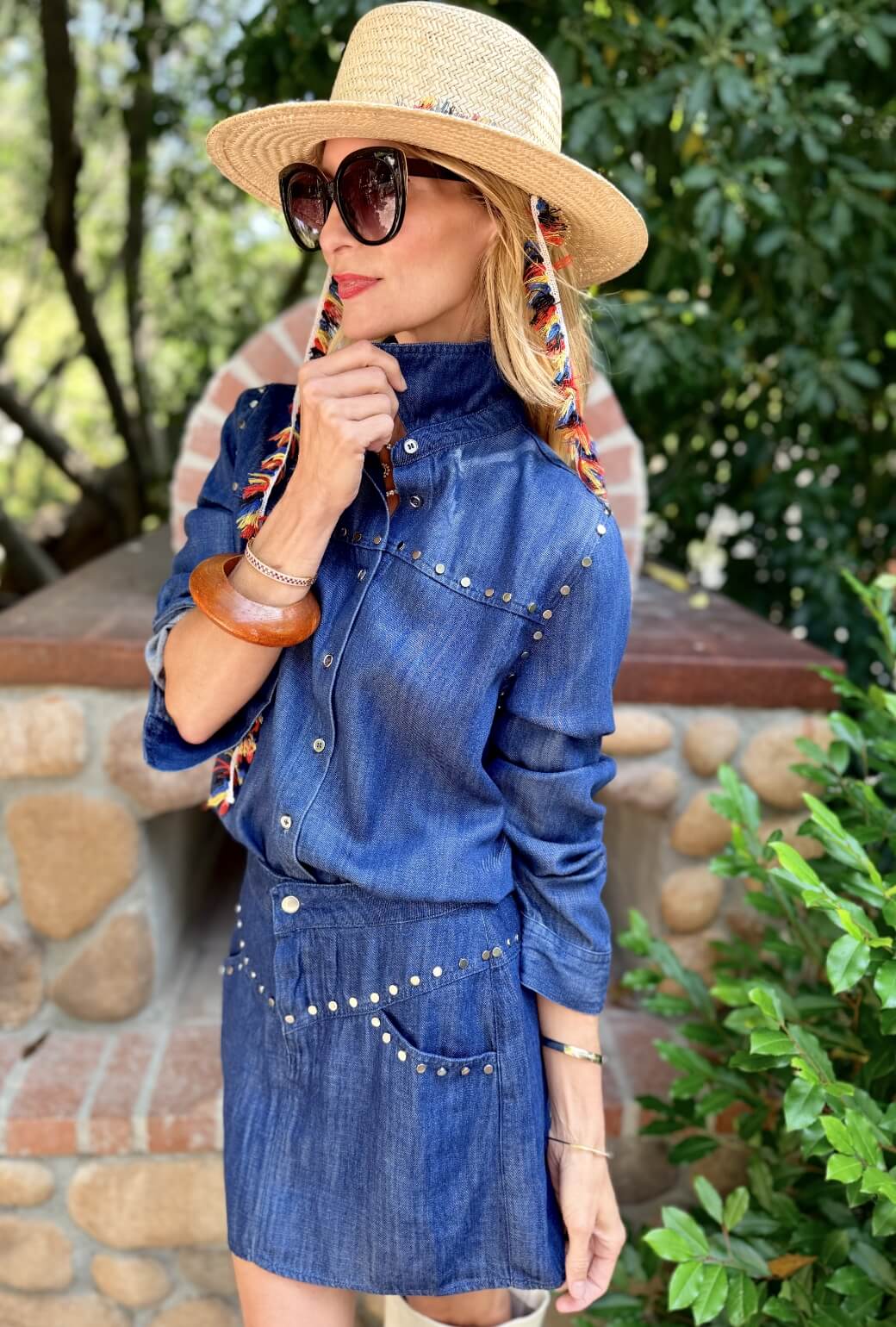 Rodeo Mini Skirt - Classic Denim