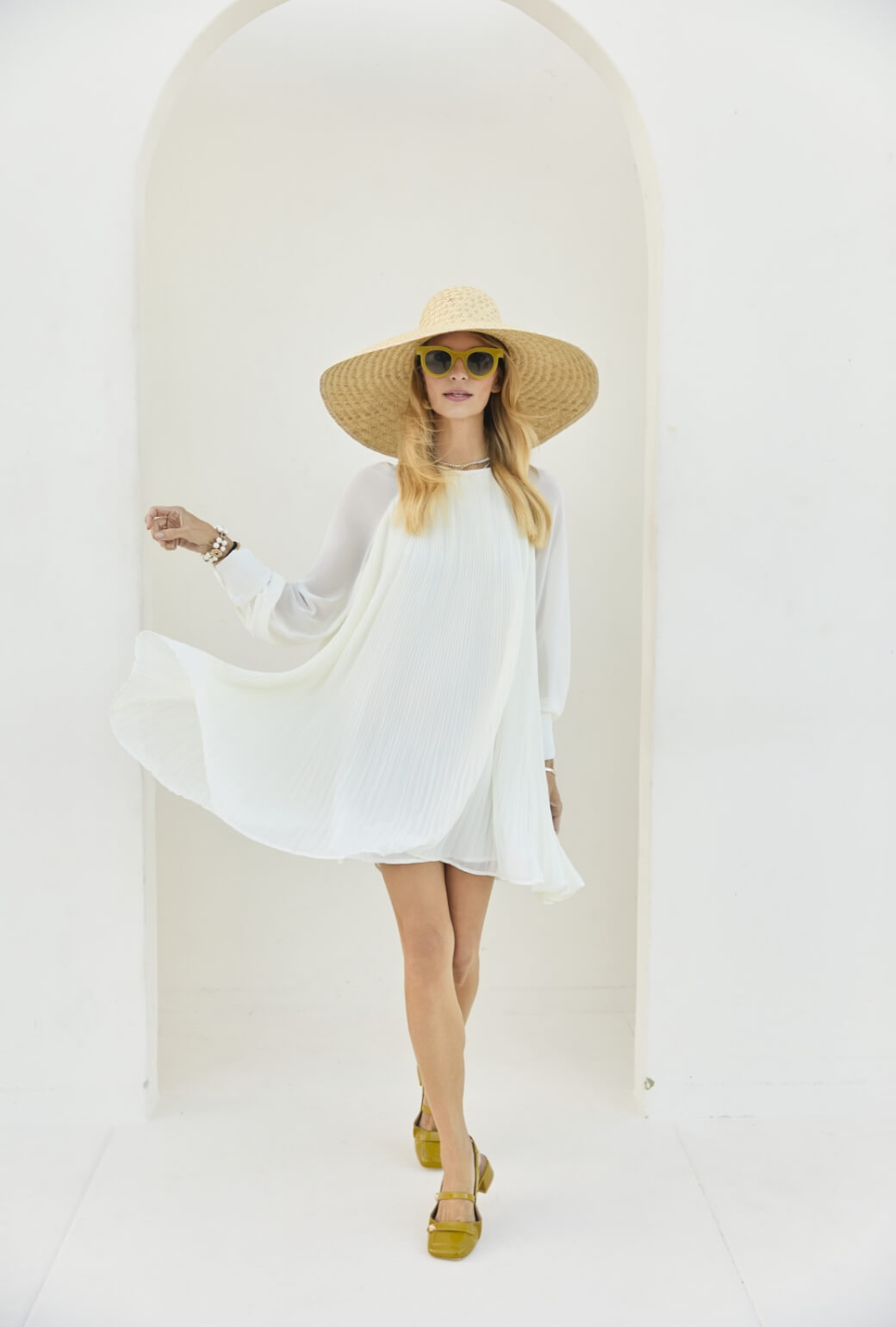 Ruthie Dress - White