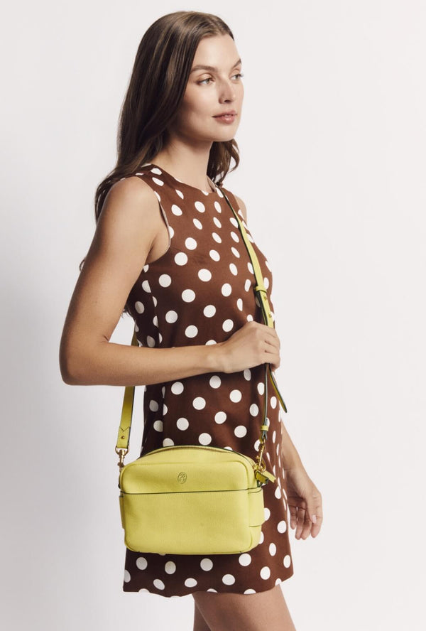 The Belmont Bag - Chartreuse