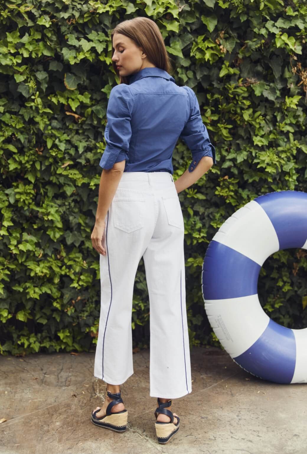 The Brett Button Down - Navy