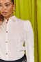 The Brett Button Down - White