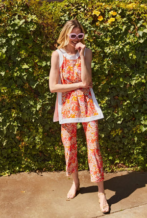 The Charlie Pant - 60's Floral