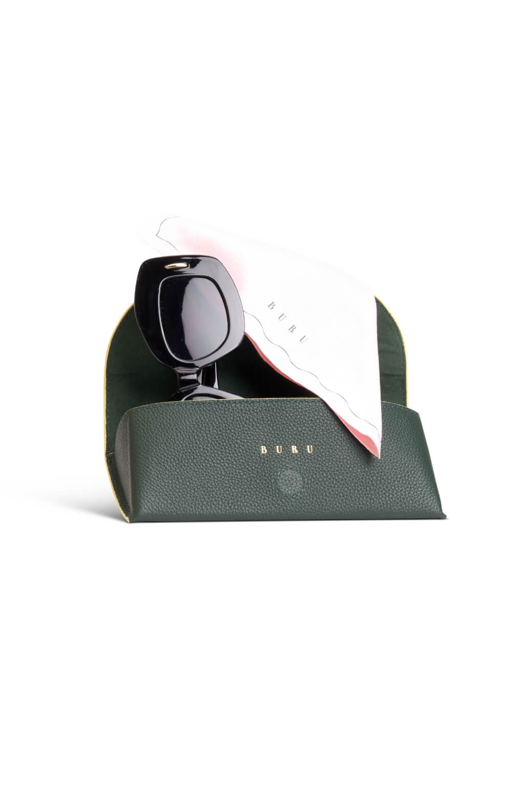 The Iris Eyewear Case - Deep Green