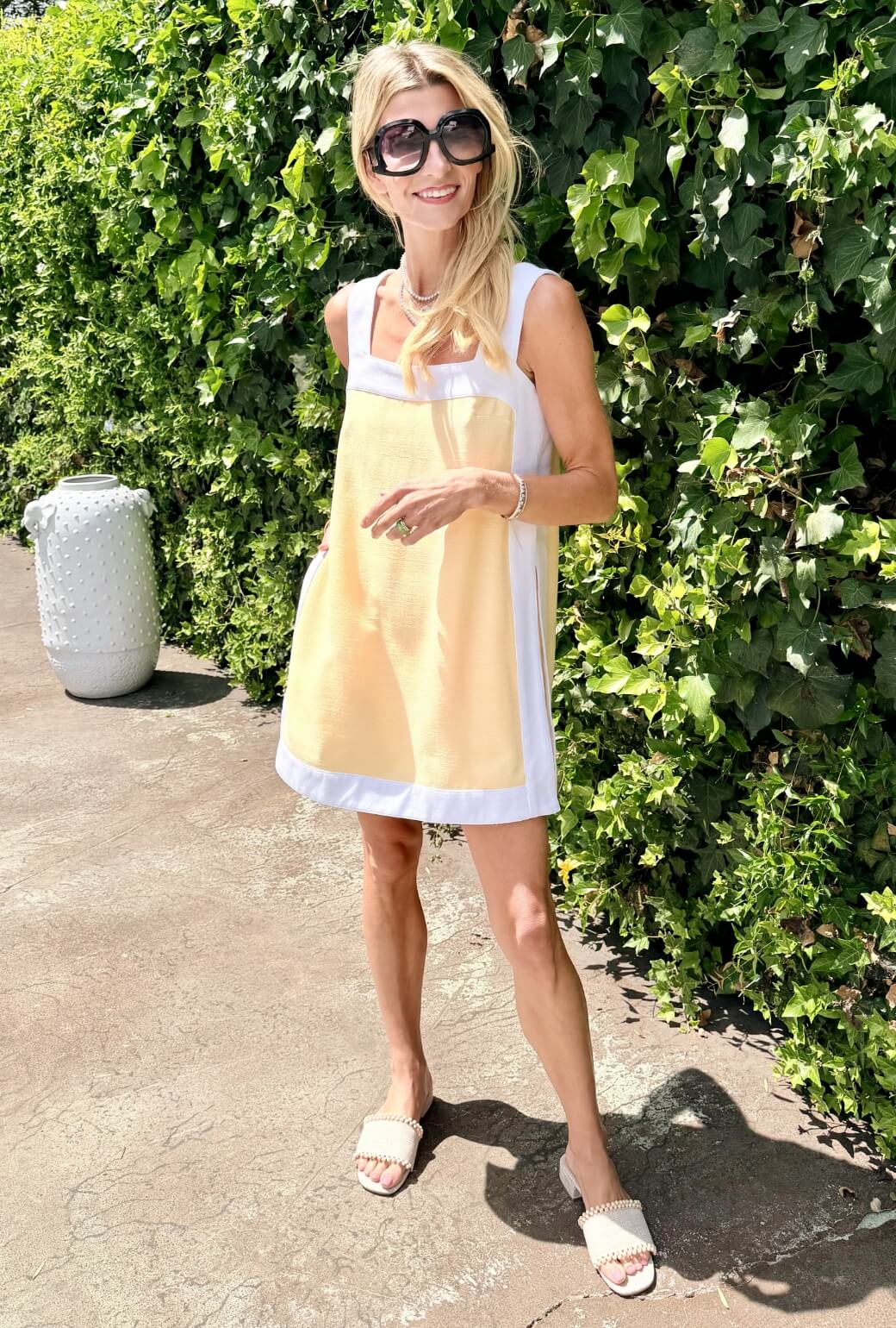 The Lanai Tunic MINI - Buttercream
